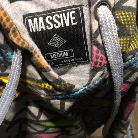 Massive Sz.M cool design sweat hood - Picture 4 of 8